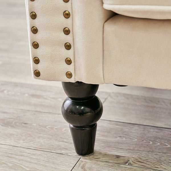 直送】クラシカルシェルソファ(2人掛け)｜かわいいお姫様インテリア