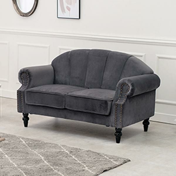 直送】クラシカルシェルソファ(2人掛け)｜かわいいお姫様インテリア