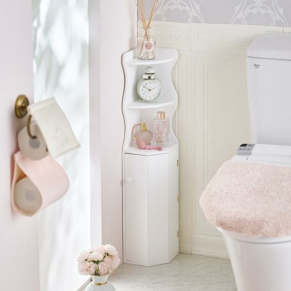 コーナートイレラック トイレ収納 画像2