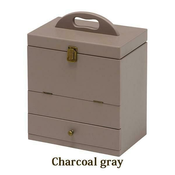 アンティーク風コスメボックス コスメワゴン・メイクボックス 画像5