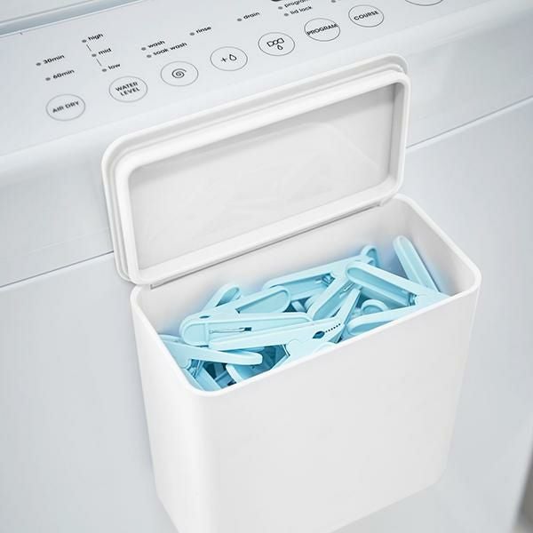 洗濯洗剤ボールストッカー ＜tower／タワー＞ ランドリーワゴン・隙間収納 画像6