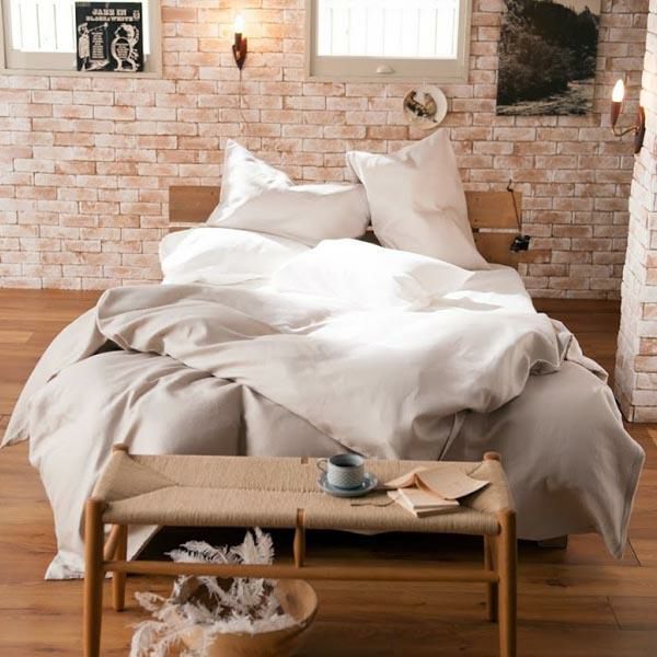 新品アンソロポロジーLeticia キングシャム枕カバー, 2枚セット ワッフル織り枕カバー(M43×63cm用)Honeycomb/Fab the Home(ファブザ