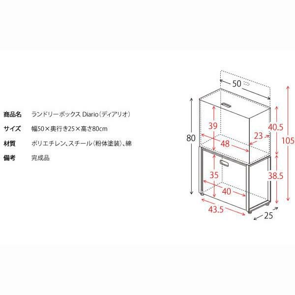 ラタン風サニタリー収納 洗面所収納 画像2
