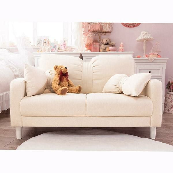 直送】リボンソファ(脚付)｜かわいいお姫様インテリア家具・雑貨の通販