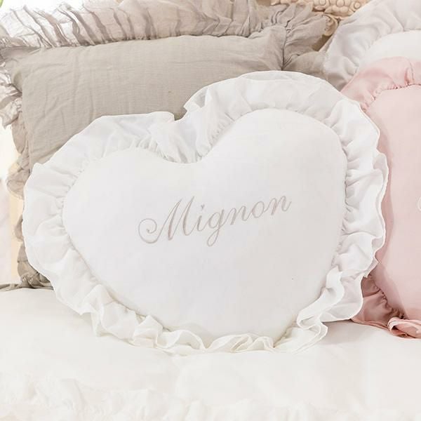 ポイント10倍♪～2/9 AM10:00まで】Mignonハートクッション