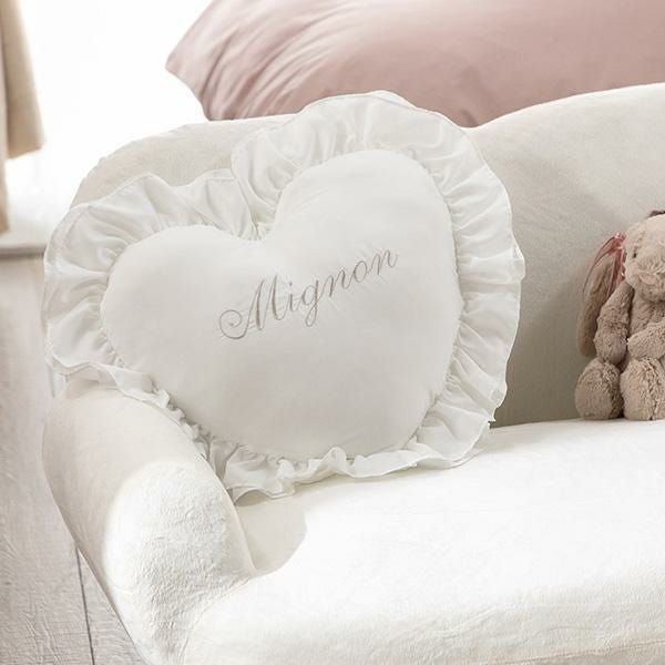 Mignonハートクッション【ラッピング対応可能】｜かわいいお姫様