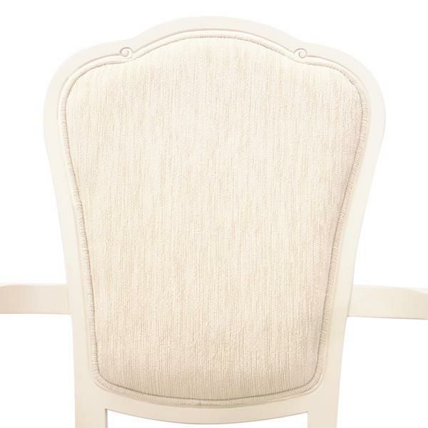 アームチェア（ファブリックバック）/ジャルダン ダイニングチェア 画像9