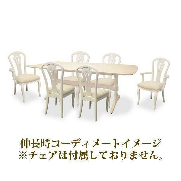 ダイニングテーブル（幅165～205cmEXT）/ジャルダン ダイニングテーブル 画像19