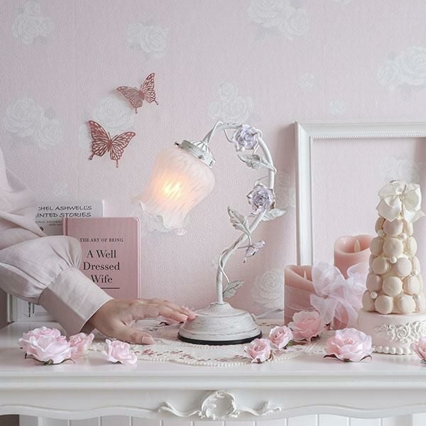 フラワースタンドライト（Muguet）／１灯 スタンドライト・デスクライト 画像3