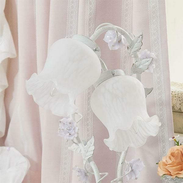 フラワースタンドライト（Muguet）／２灯 スタンドライト・デスクライト 画像4