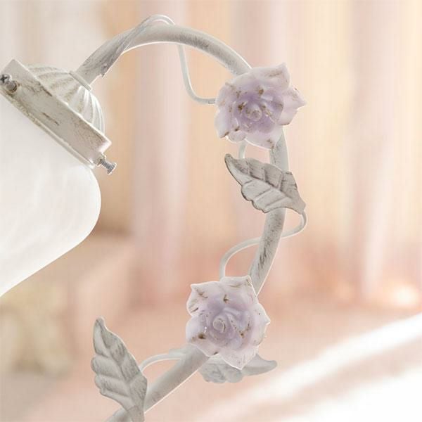 フラワースタンドライト(Muguet)/2灯｜かわいいお姫様インテリア家具