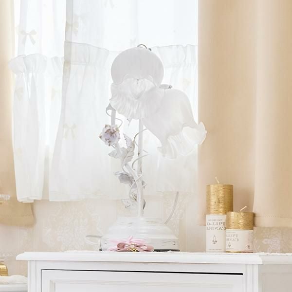 フラワースタンドライト(Muguet)/2灯｜かわいいお姫様インテリア家具