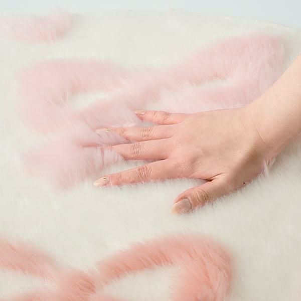 ふわふわリボンラグ（長方形・９０×１２０） ラグ(長方形) 画像4