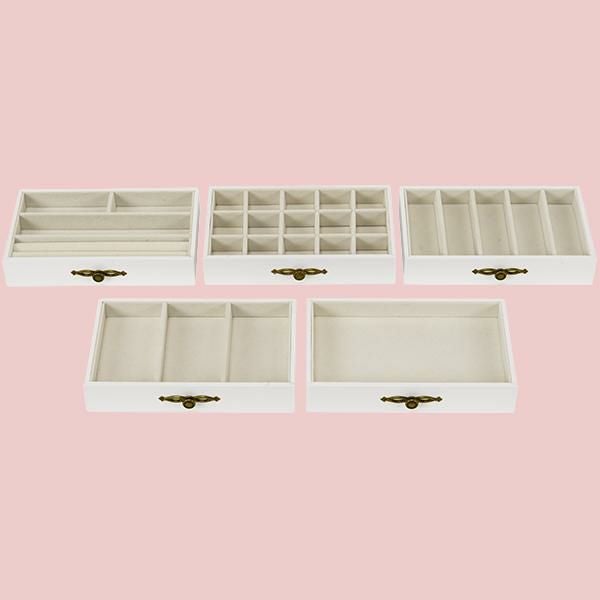 直送】アクセサリーケース5段/アンティークローズ｜かわいいお姫様