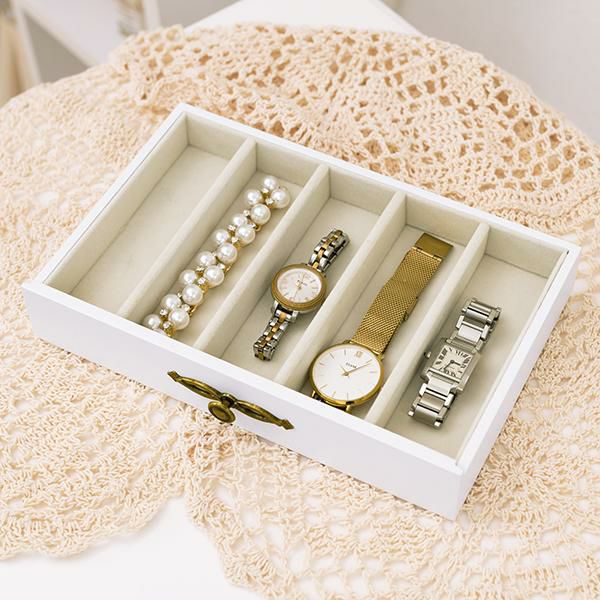 直送】アクセサリーケース5段/アンティークローズ｜かわいいお姫様