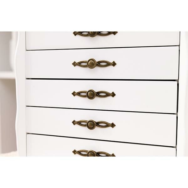 アクセサリーケース　5段／アンティークローズ アクセサリー収納 画像18