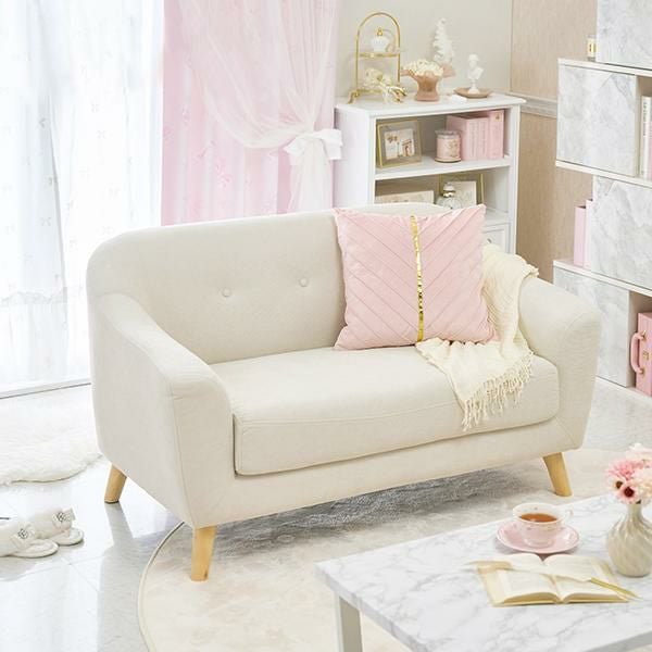 コンパクトラブソファー／エメル 2人掛けソファ― 画像14