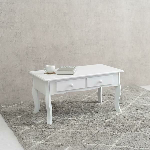 直送】引き出し付き猫脚テーブル(2杯)｜かわいいお姫様インテリア家具