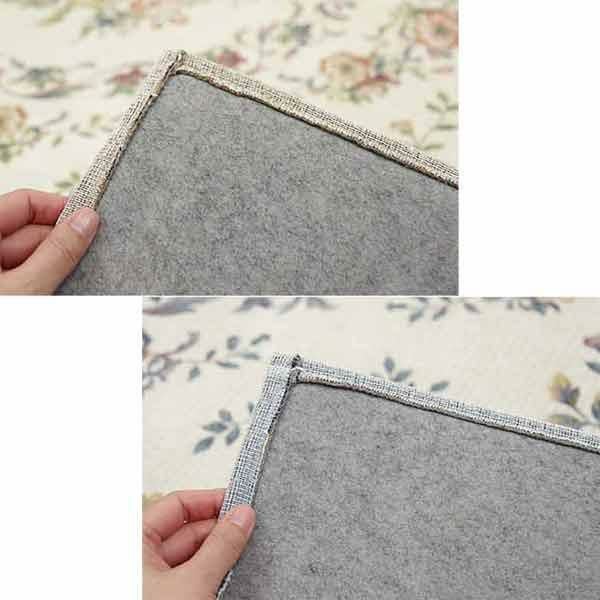 ブーケ柄シェニールゴブランラグ/２３０×２３０ ラグ(正方形) 画像18