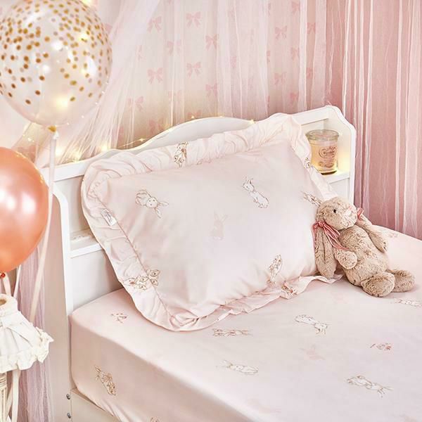 うさぎ柄布団カバー3点セット(シングル)【ラッピング対応可能