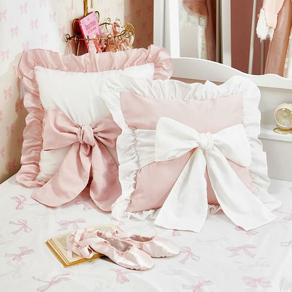 Bigリボンクッションカバー クッションカバー・座布団カバー 画像2