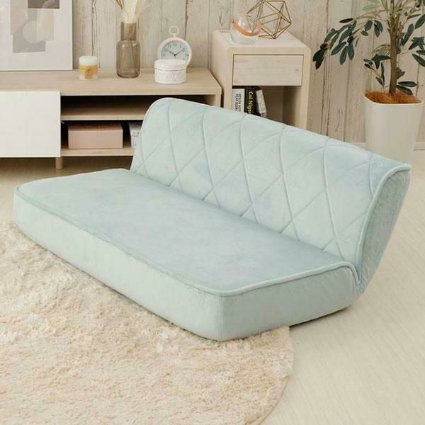 直送】くすみパステルカラーのローソファ(W)｜かわいいお姫様