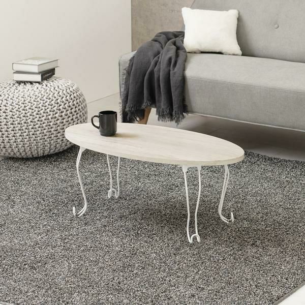 直送】猫脚折りたたみテーブル(幅80cm・ラウンド)｜かわいいお姫様