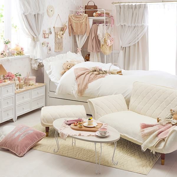 直送】猫脚折りたたみテーブル(幅90cm・ラウンド)｜かわいいお姫様