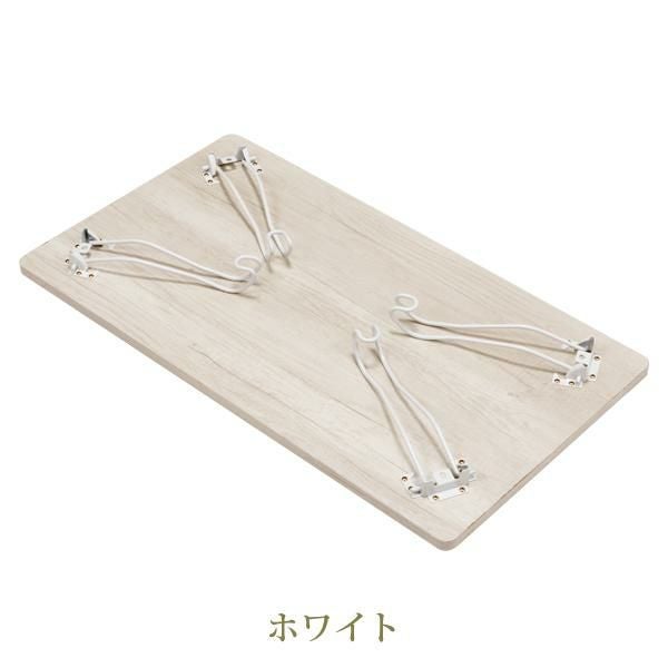 猫脚折りたたみテーブル（幅９０cm・スクエア） 折りたたみテーブル 画像8