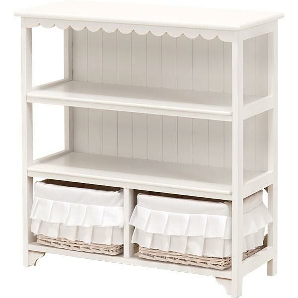 直送】フリルバスケットチェスト(2杯)/fleurette(フルレット