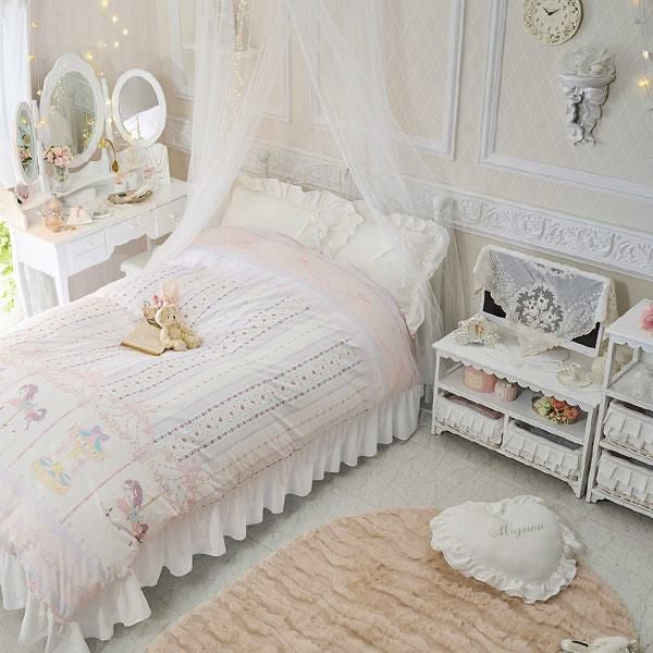 フリルバスケットテレビ台（小）／fleurette（フルレット） テレビ台・テレビボード 画像13