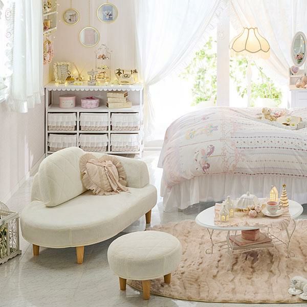 直送】フリルバスケットチェスト(6杯)/fleurette(フルレット