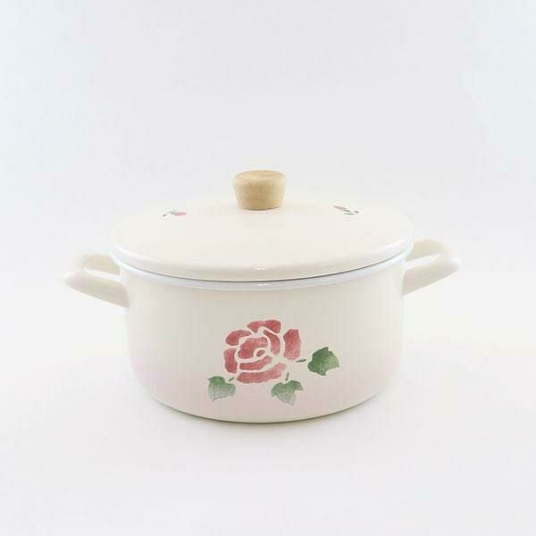 20cmキャセロール（ローズ）/Many 両手鍋 画像4