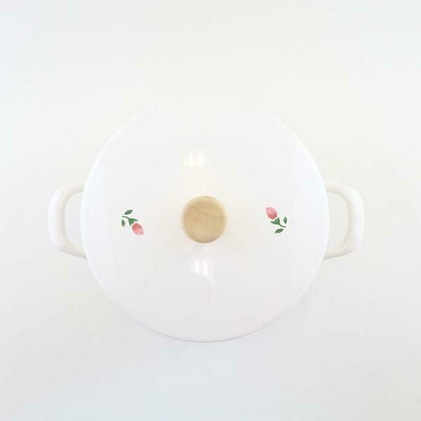 20cmキャセロール（ローズ）/Many 両手鍋 画像5