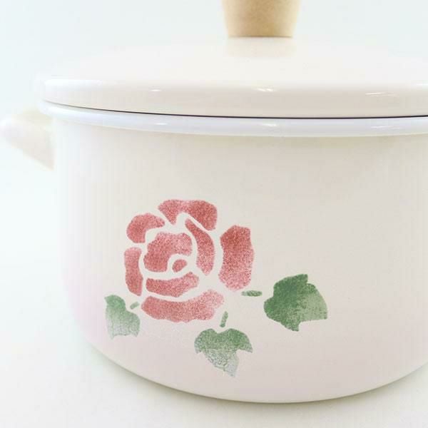 20cmキャセロール（ローズ）/Many 両手鍋 画像7