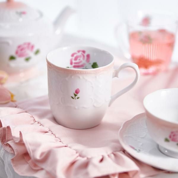 マグカップ(ロンドローズ)/Many｜かわいいお姫様インテリア家具・雑貨