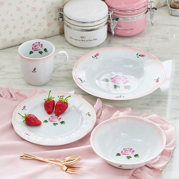 マグカップ(ロンドローズ)/Many｜かわいいお姫様インテリア家具・雑貨