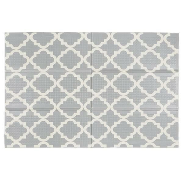 コンパクトに折りたためるプレイマット(118×176) ラグ(長方形) 画像11