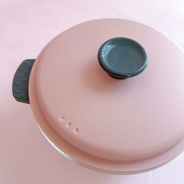 電子レンジに使える耐熱ガラス調理鍋 両手鍋 画像5