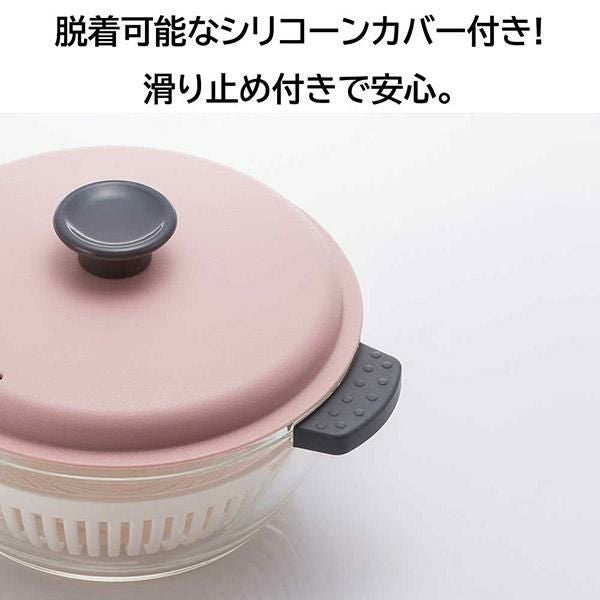 電子レンジに使える耐熱ガラス調理鍋 両手鍋 画像8