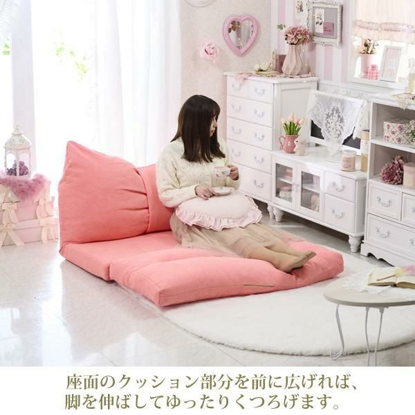 直送】リボンソファベッド｜かわいいお姫様インテリア家具・雑貨の通販