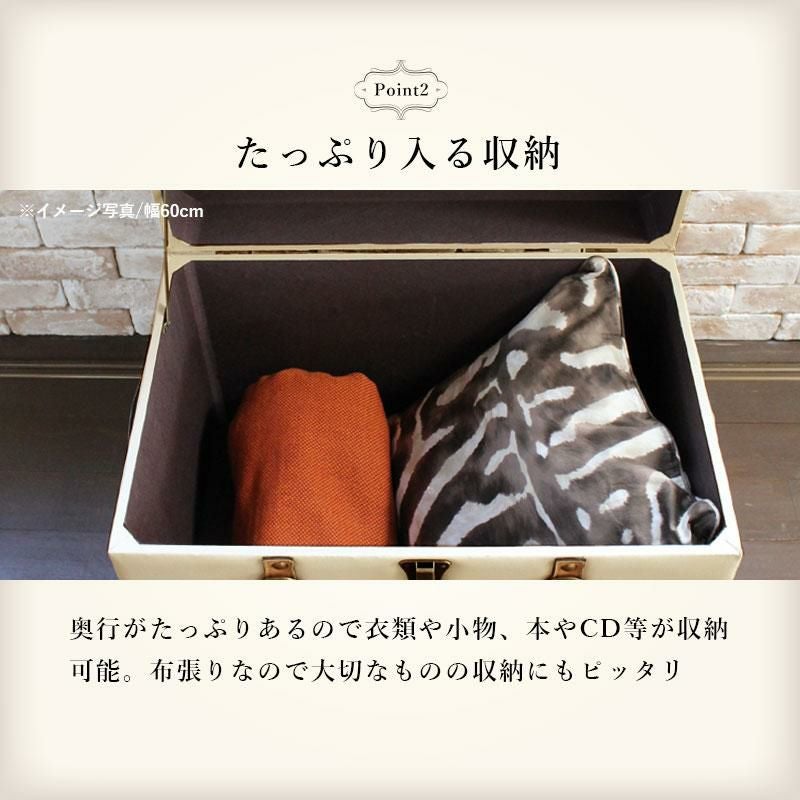 今ならポイント10倍 ♪～3/16 AM10:00まで】【直送】トランク型収納