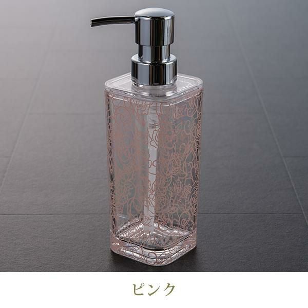 シャンプーボトル/クリアローズ｜かわいいお姫様インテリア家具・雑貨