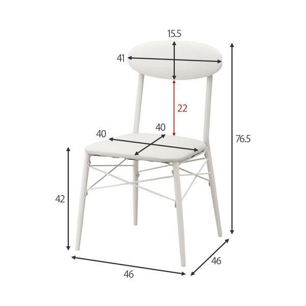 棚付きデスク＆チェア2点セット デスク 画像5