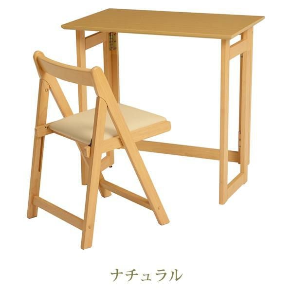 直送】折りたたみデスク＆チェア2点セット｜かわいいお姫様インテリア