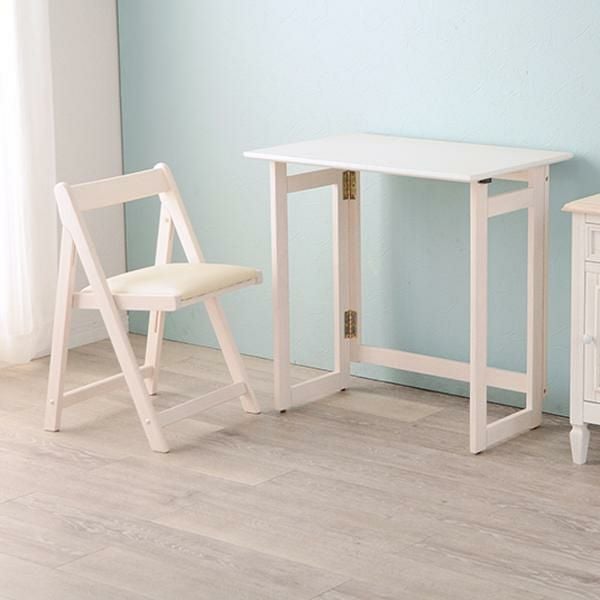 折りたたみデスク＆チェア2点セット デスク 画像14
