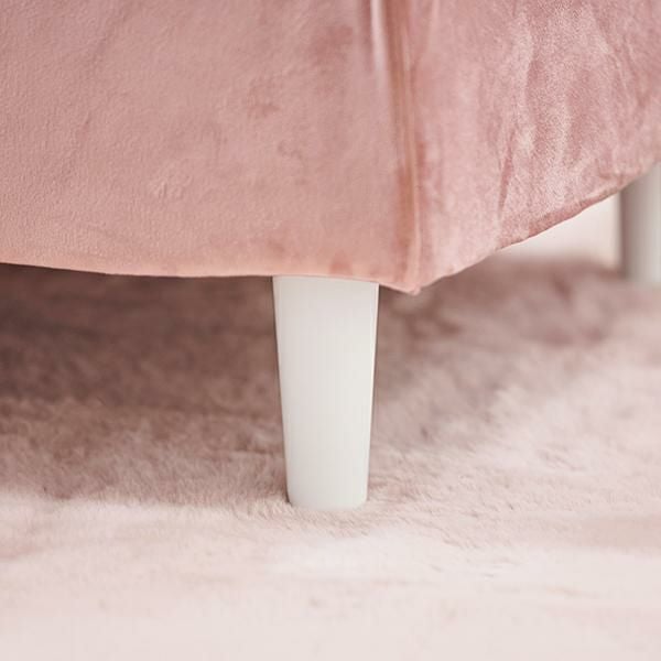 くすみダスティカラーの片肘コンパクトソファー 2人掛けソファ― 画像16