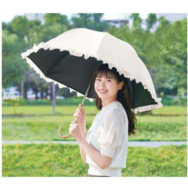 たっぷりフリル長傘｜かわいいお姫様インテリア家具・雑貨の通販