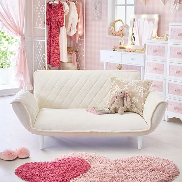 くすみパステルカラーのカウチソファー　2人掛け／ダイヤ 2人掛けソファ― 画像11