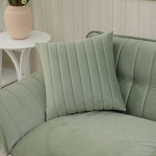 直送】くすみダスティカラーのクッション/ベロア｜かわいいお姫様